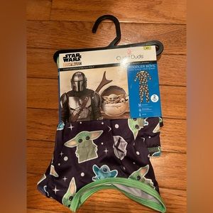 Cuddle Duds Star Wars The Mandallorian 2 piece Set 4T NWT